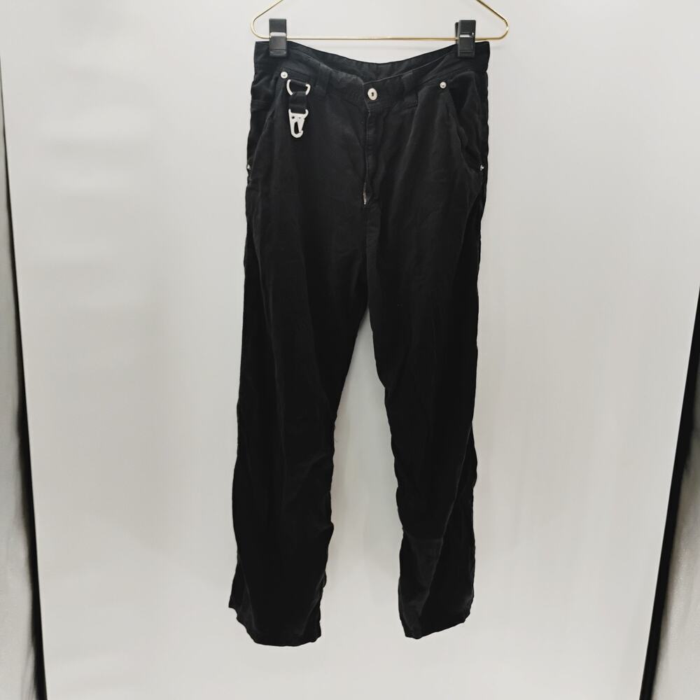 Zara Mens Cargo Pants Drawstring Black‎ Size 30